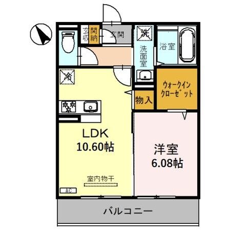 レジデンスコート栗東の物件間取画像